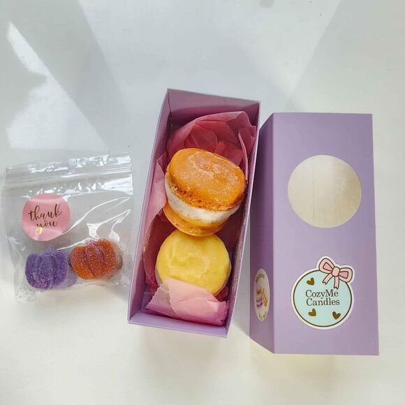 CozyMe Candles Fall 2024 Macaroon Wax Melts - Picture 1 of 1